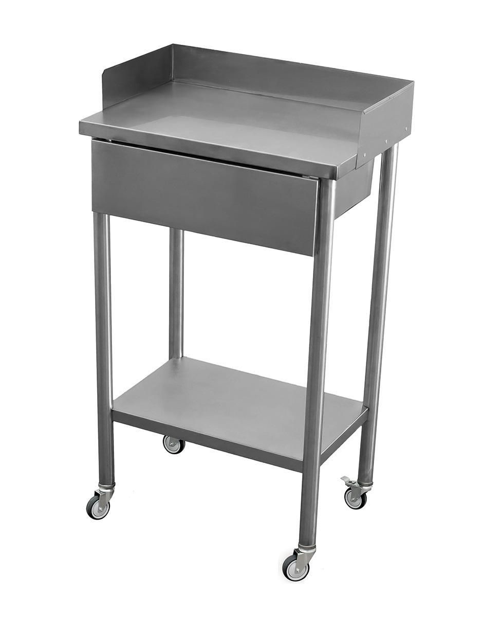 Carro de servicio áreas múltiples acero inoxidable 6