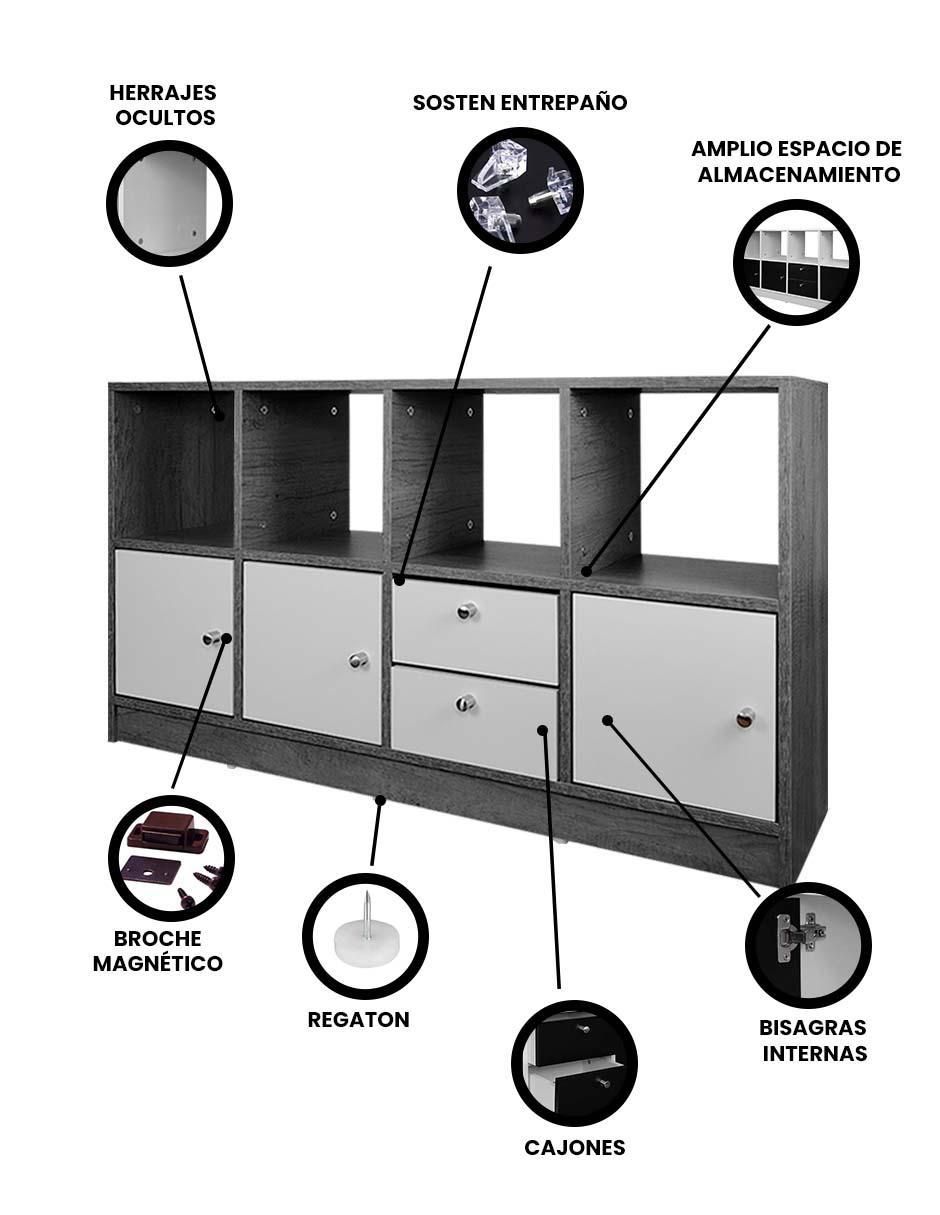 Librero Miles de MDF 5
