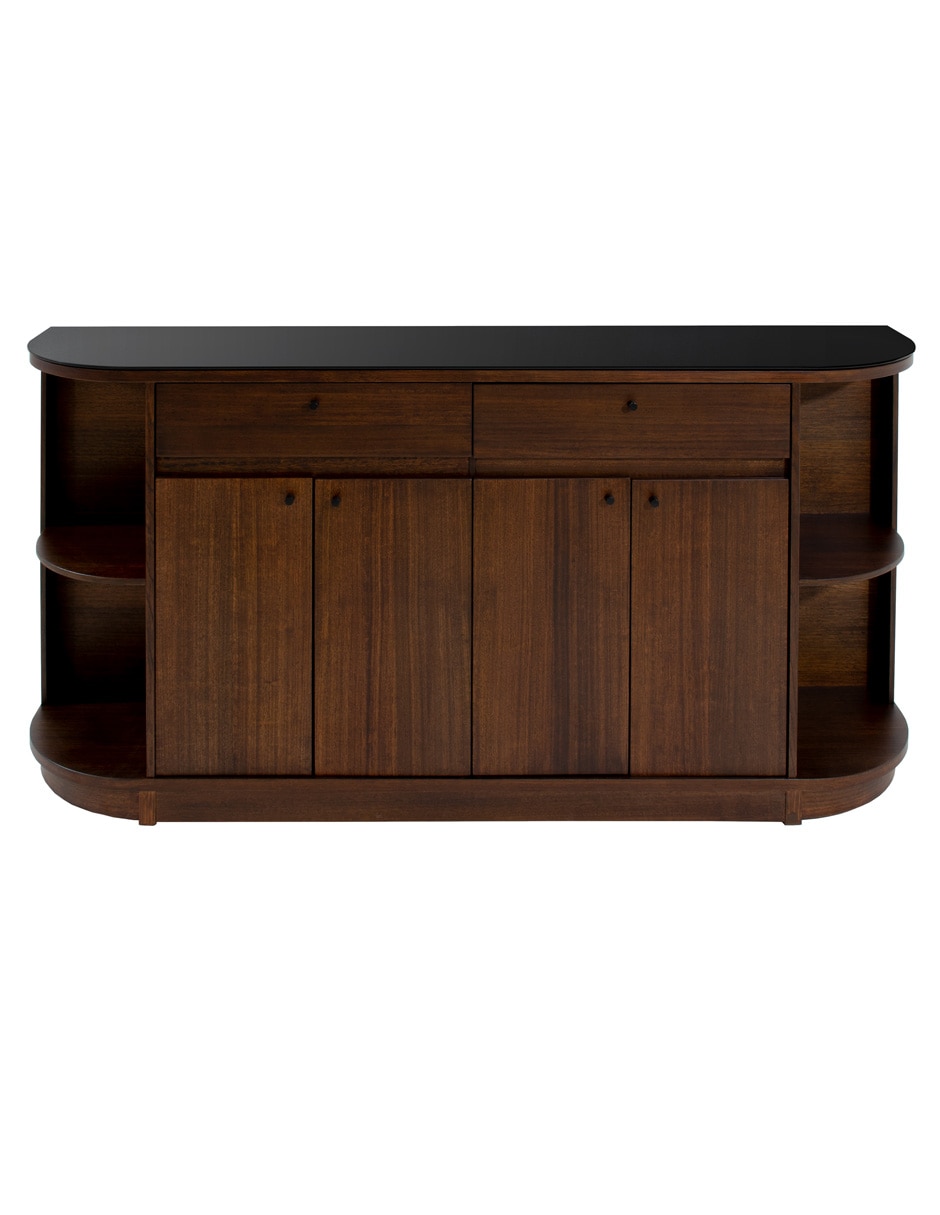 Bufetero Napoli de chapa madera eucalipto