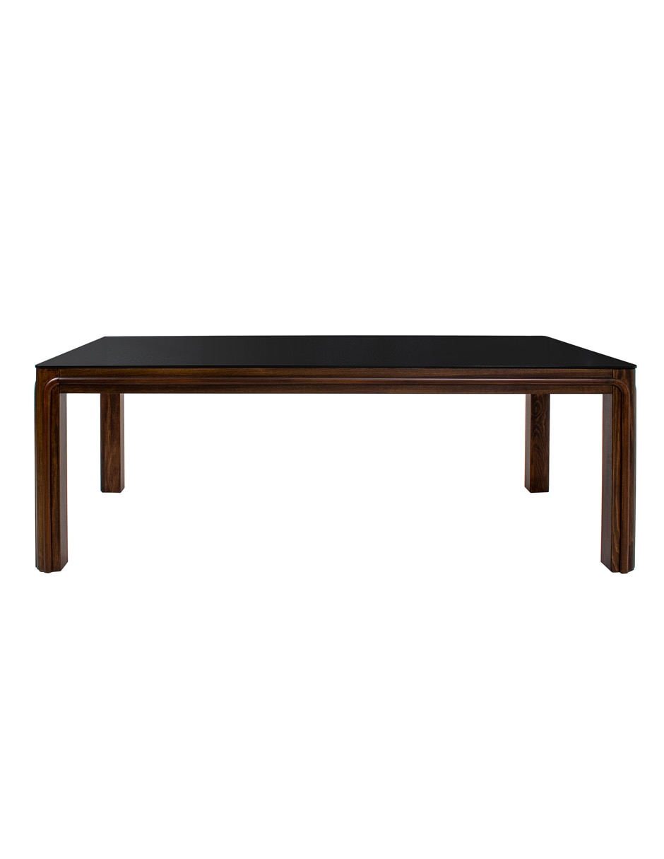 Mesa de comedor Napoli de chapa madera eucalipto