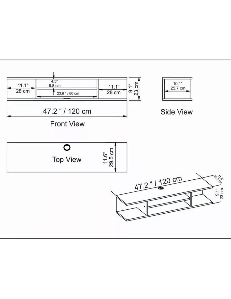 Mueble de tv de MDF 4