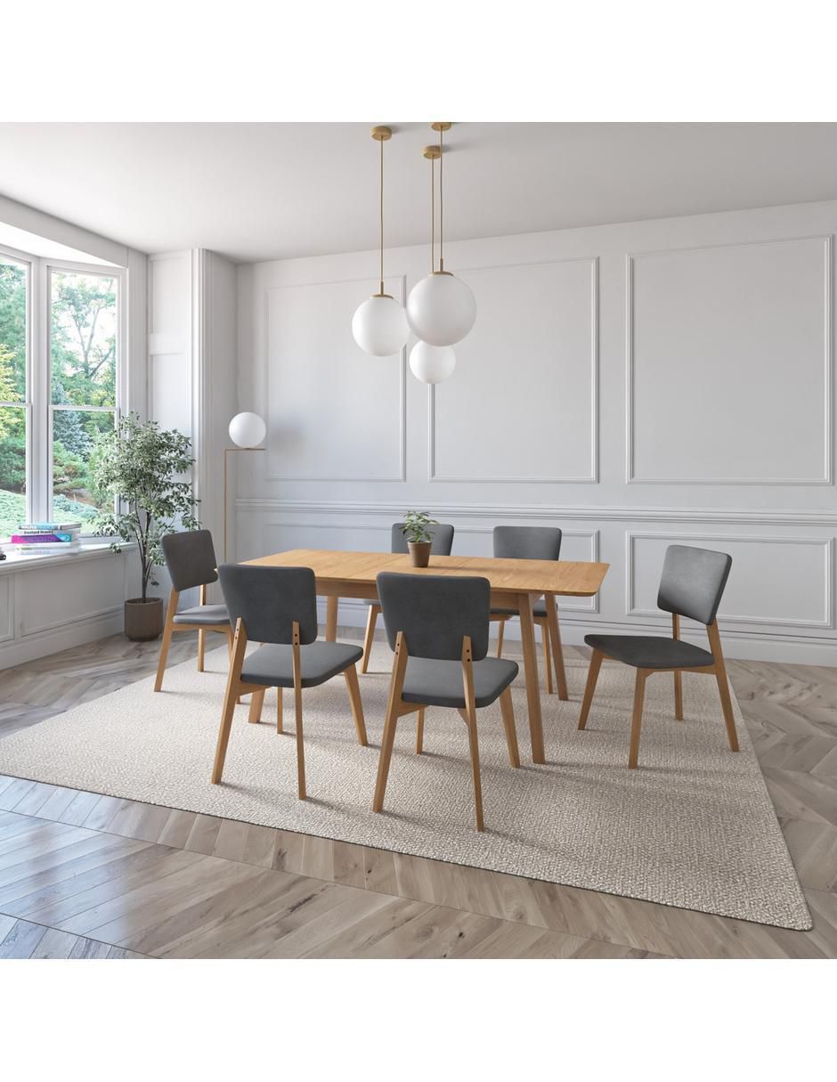 "comedor" lima midtown concept "para" 6 personas "de" madera