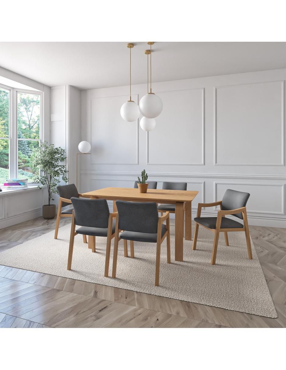 "comedor" bahia midtown concept "para" 6 personas "de" madera