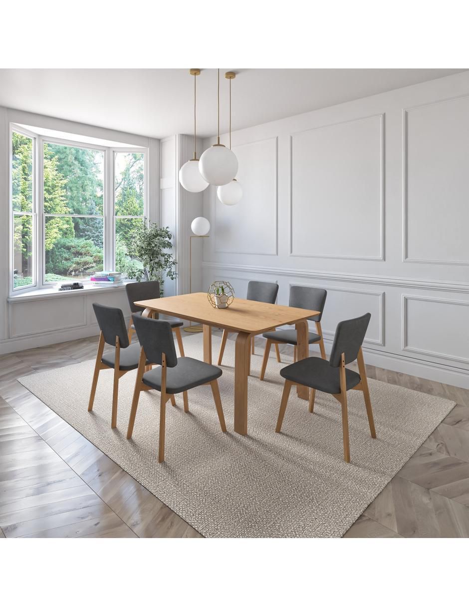"comedor" oslo midtown concept "para" 6 personas "de" madera
