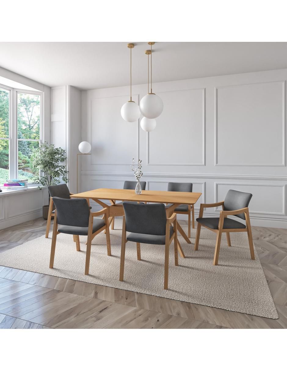 "comedor" ibiza midtown concept "para" 6 personas "de" madera