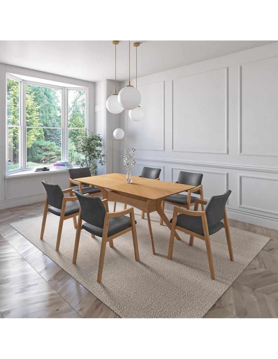"comedor" ibiza midtown concept "para" 6 personas "de" madera