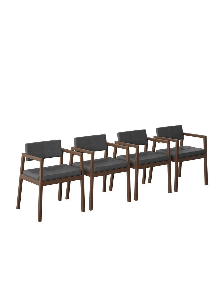 Silla 4 piezas Gin de madera adulto Silla 4 piezas Gin de madera adulto
