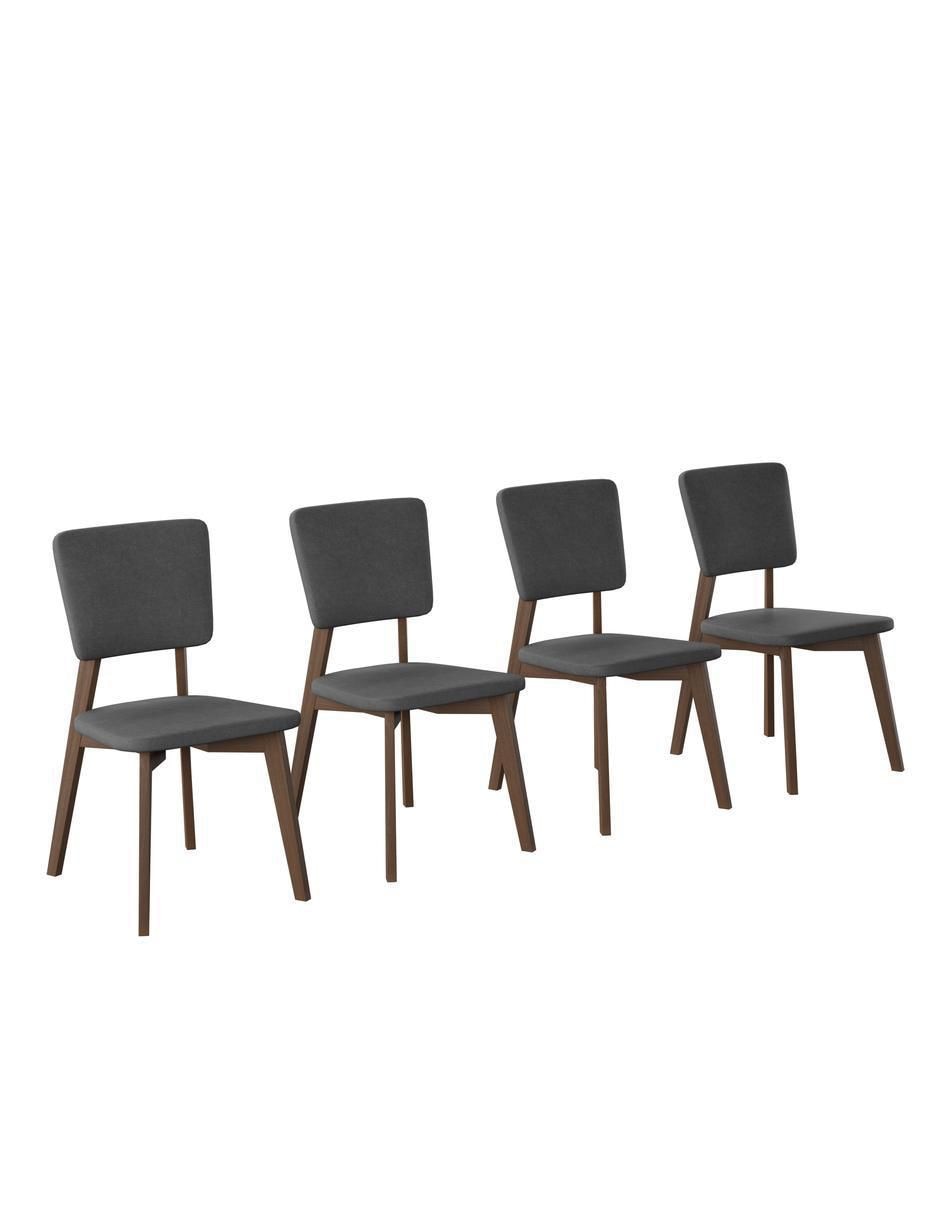 Silla 4 piezas Lago de madera