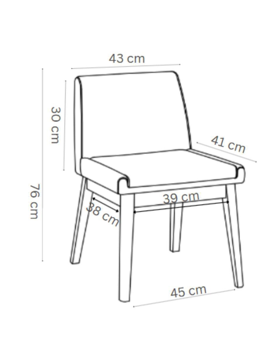 Silla 4 "piezas" adel midtown concept "de" madera adulto
