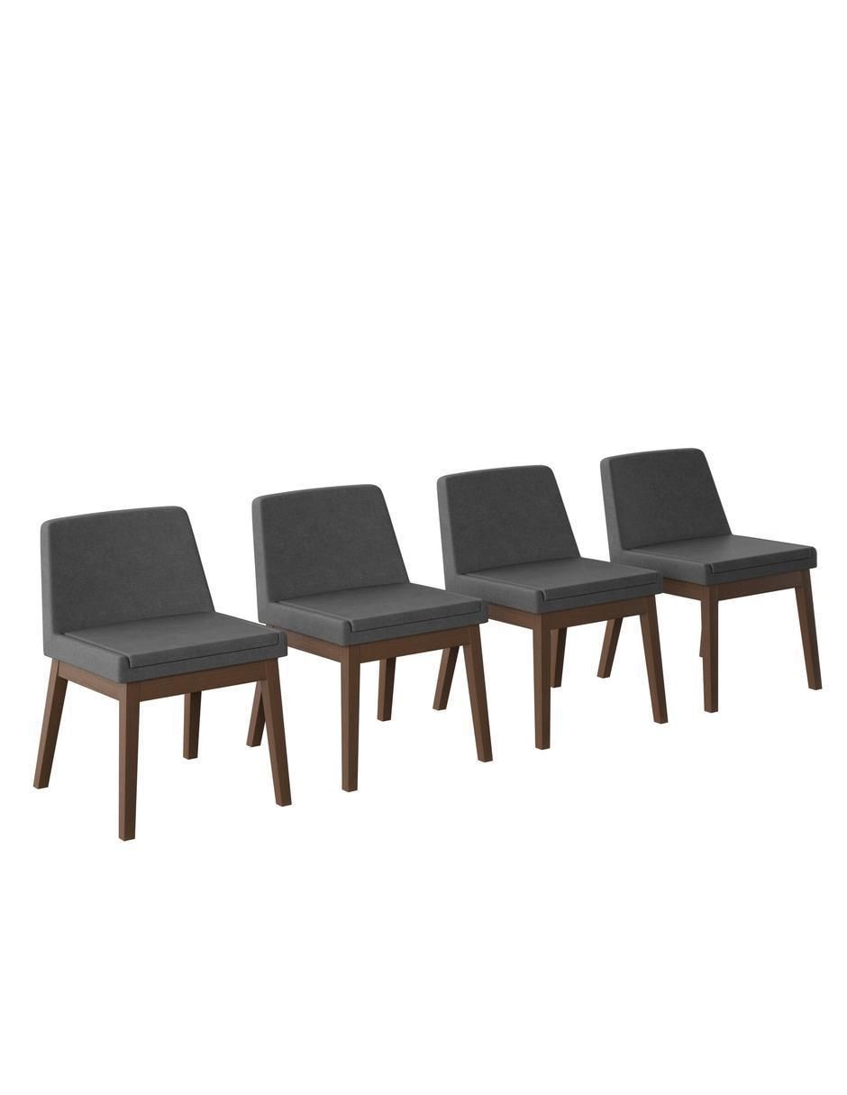 Silla 4 piezas Adel de madera adulto