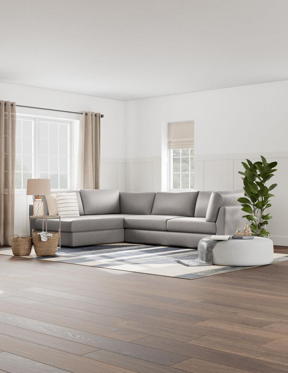 Sala modular izquierda de madera pino 6