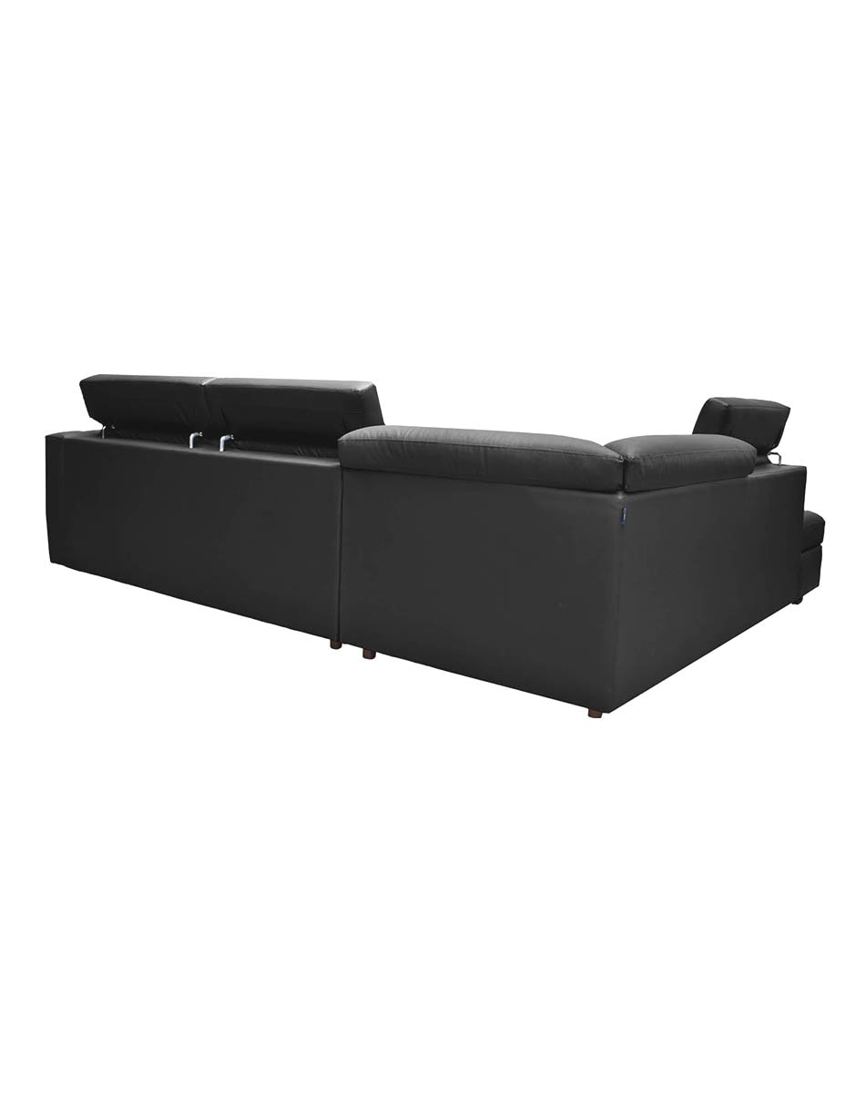 Sala modular izquierda Rovani de piel y vinil 8
