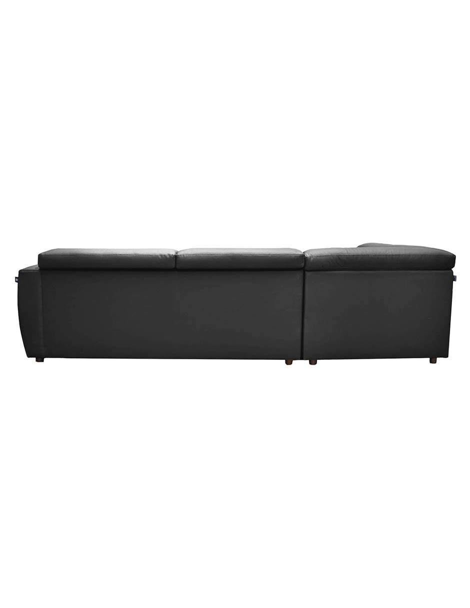 Sala modular izquierda Rovani de piel y vinil 10