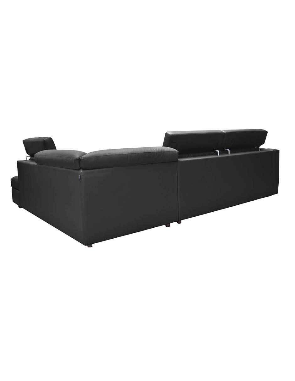 Sala modular derecha Rovani de piel y vinil 10