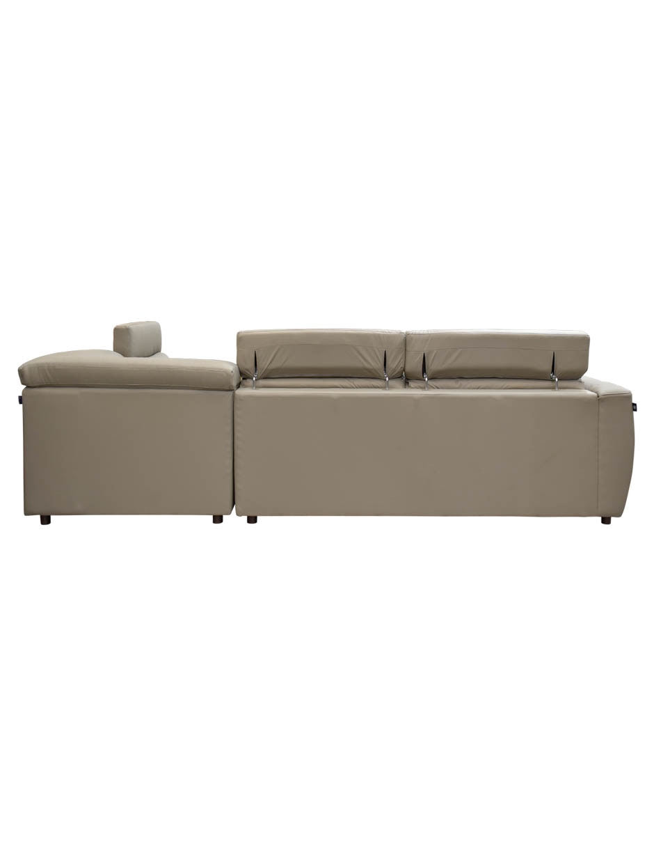 Sala modular derecha Rovani de piel y vinil 11