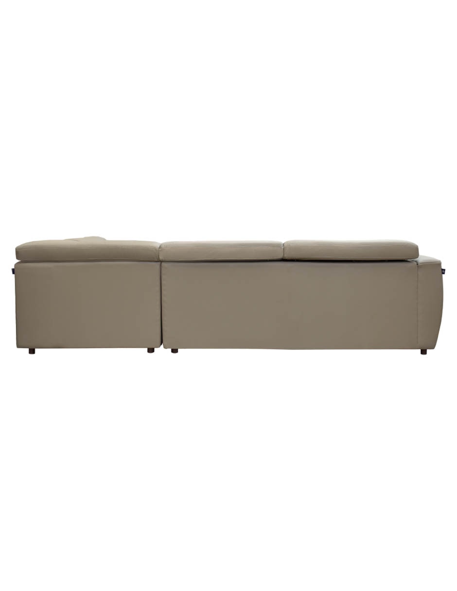 Sala modular derecha Rovani de piel y vinil 12