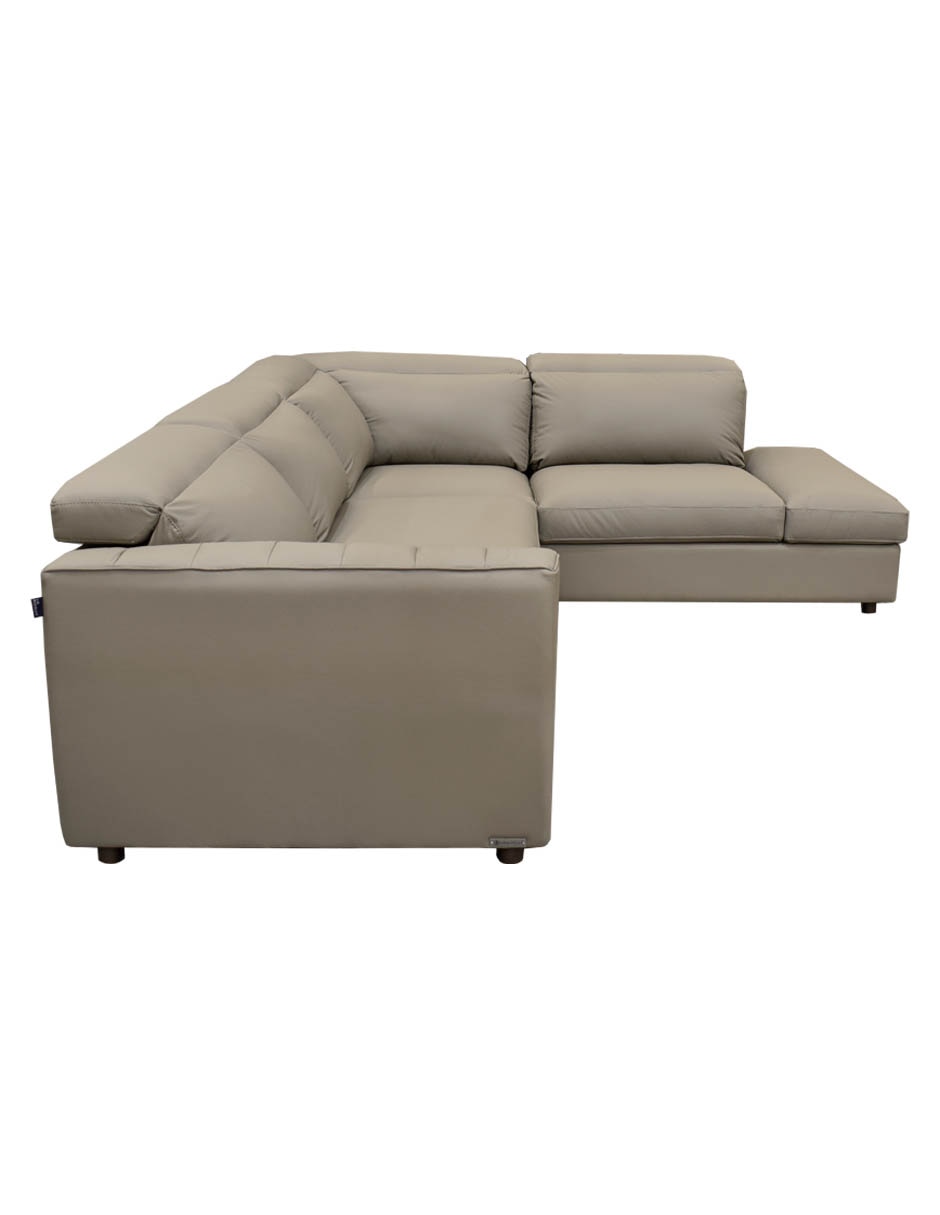 Sala modular derecha Rovani de piel y vinil 5