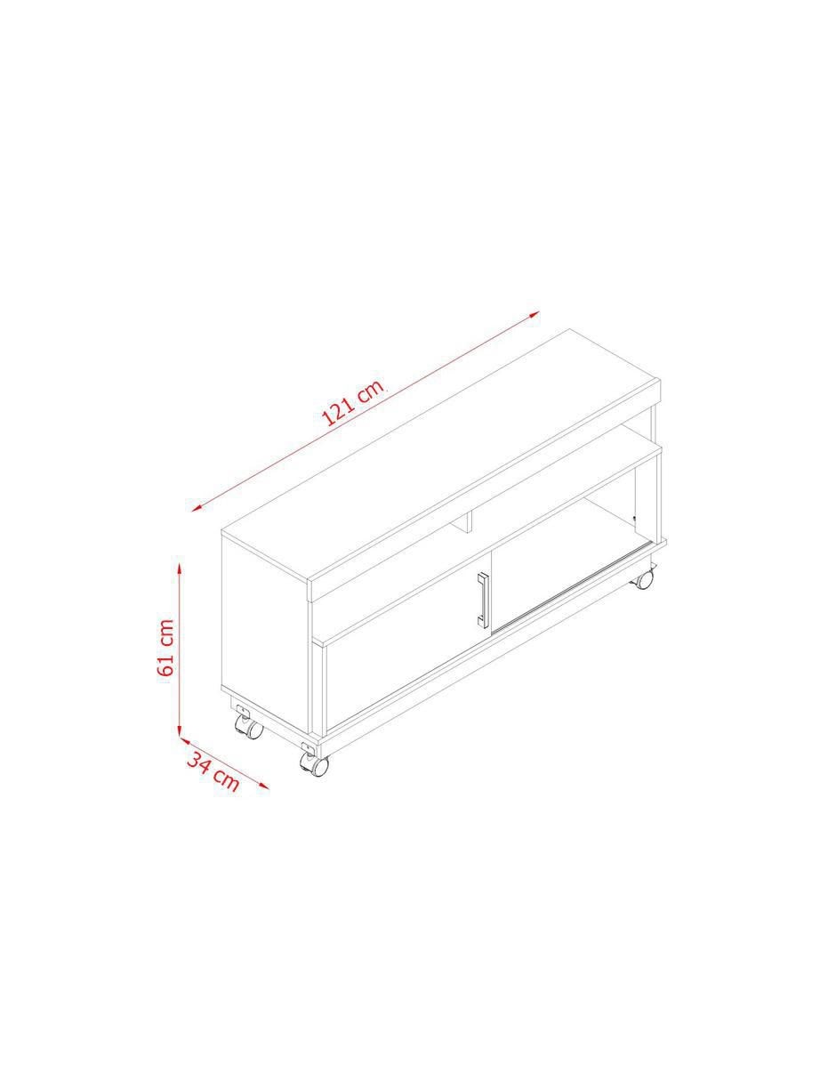 Mueble de tv de MDP 5