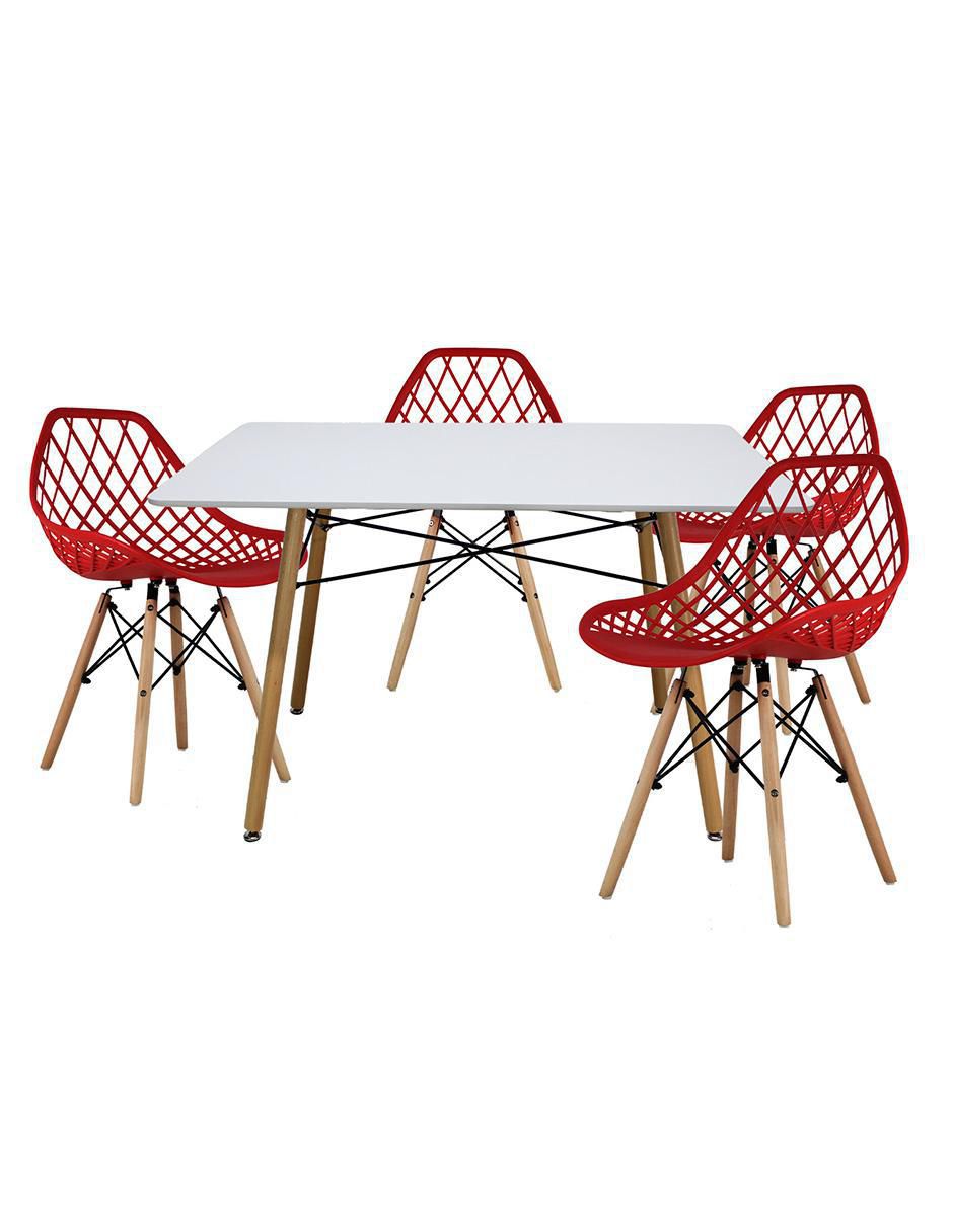 Comedor Vento Mundo In para 4 personas de melamina
