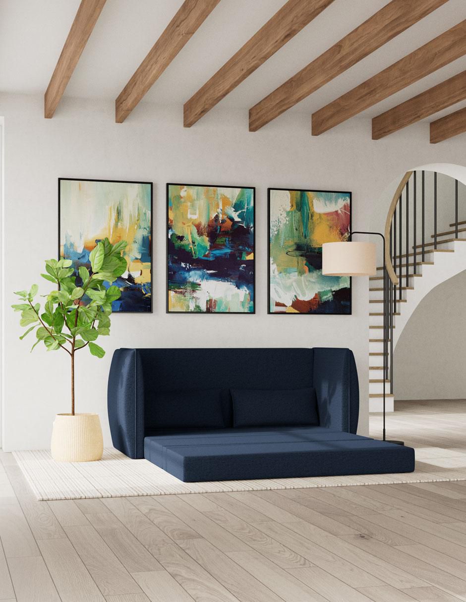 Sofá cama Rio converticama de madera 9