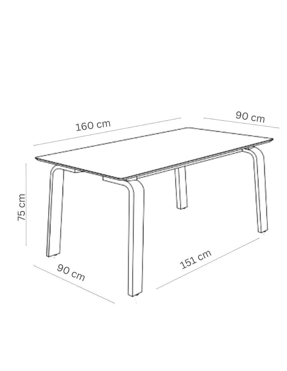 Mesa de comedor Gin Midtown Concept