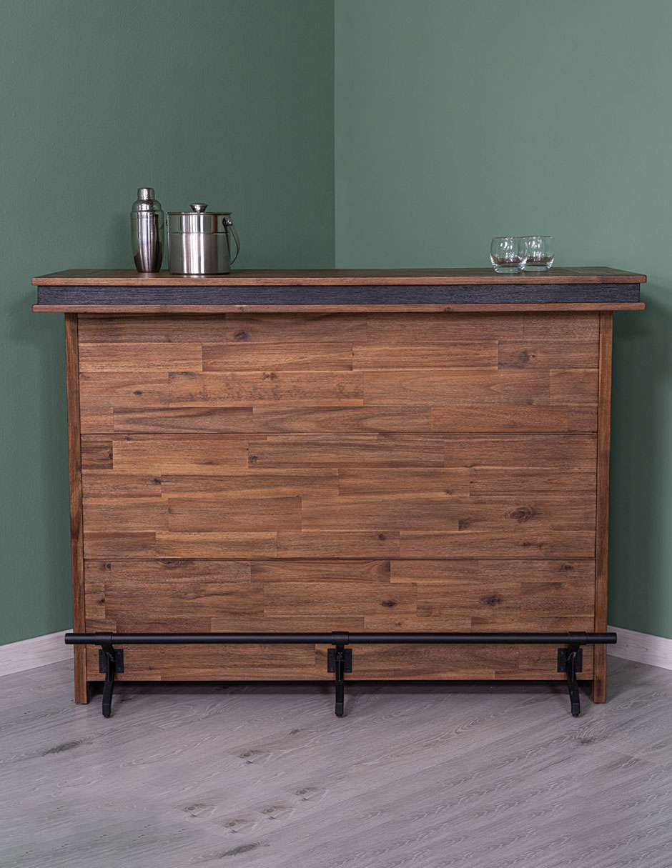 Barra bar Cardone de madera 10