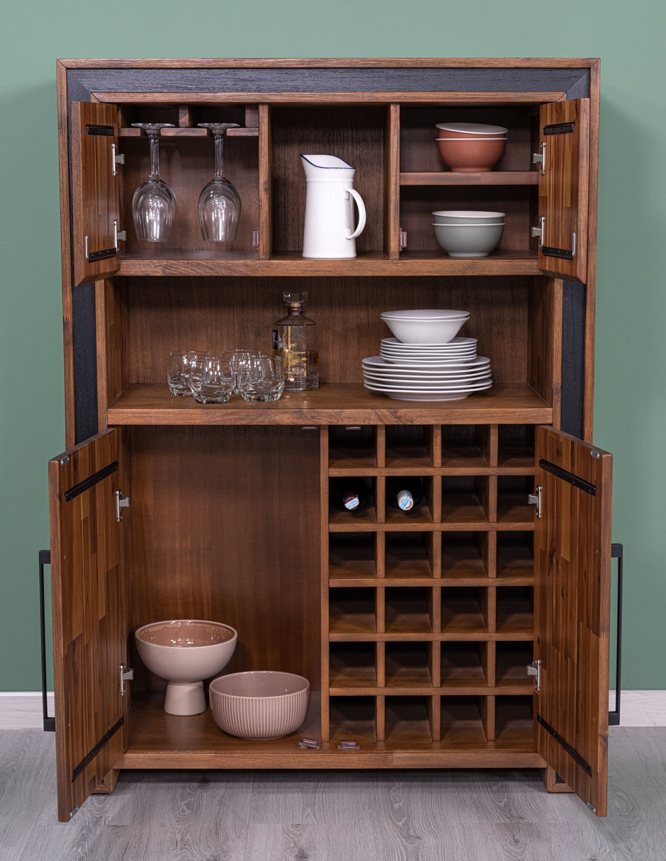 Contrabarra Cardone de madera 15
