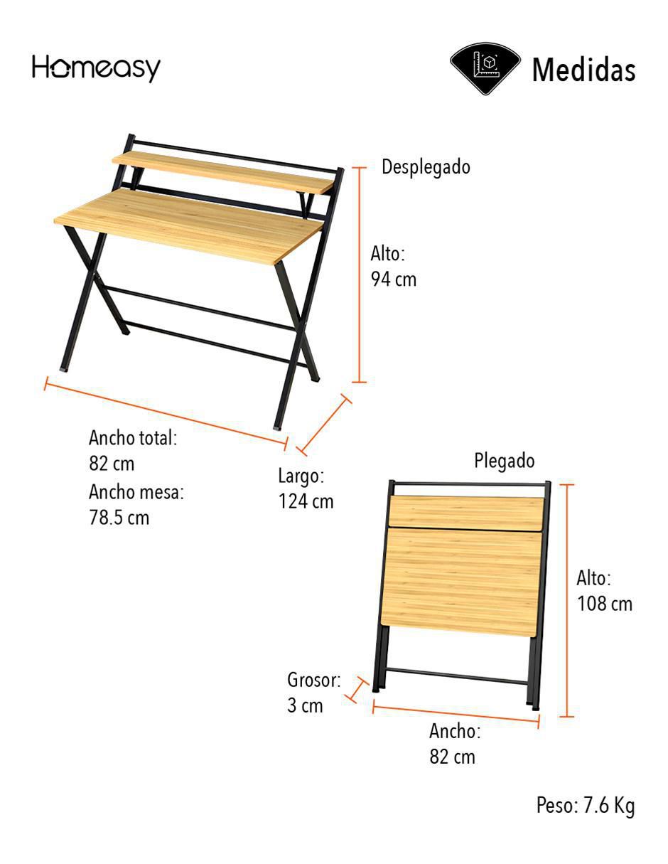 Escritorio de MDF 8