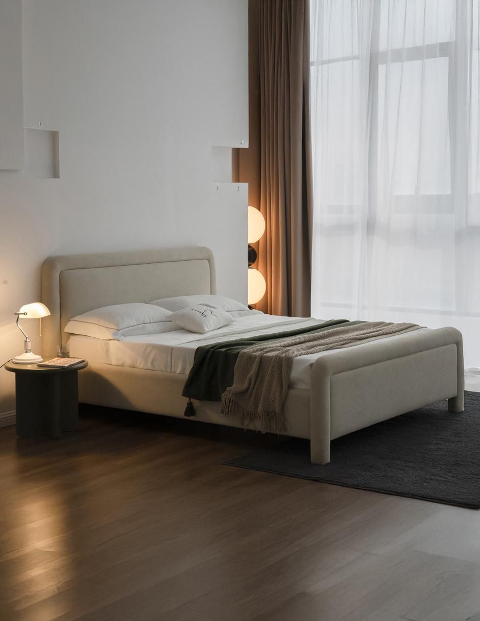 Cama Dinamarca de poliéster matrimonial 9