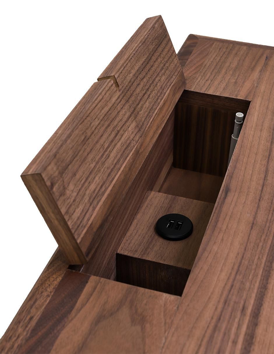 Buro Hygge de madera nogal 2