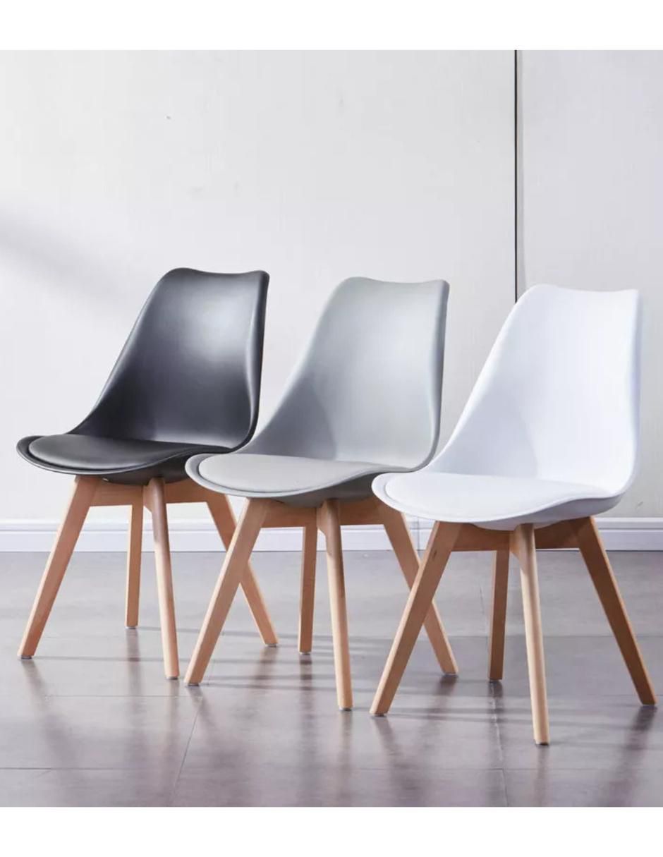 Set de sillas 4 piezas Tulip De Comedor 6