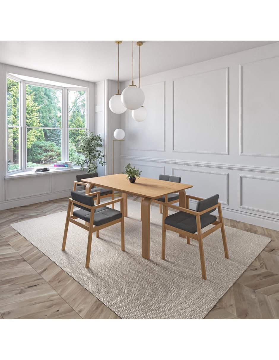 "comedor" viena midtown concept "para" 4 personas "de" madera