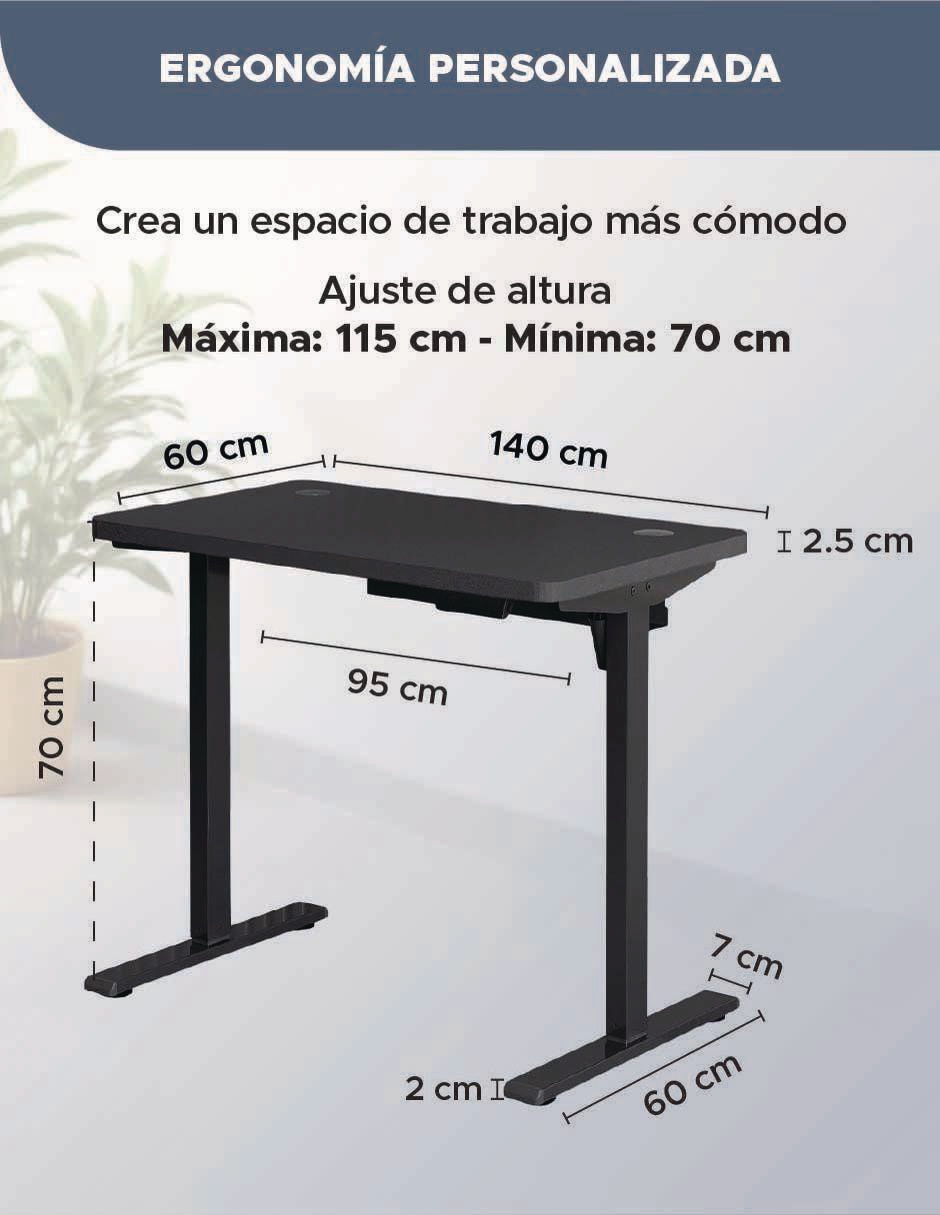 Escritorio de MDF 8