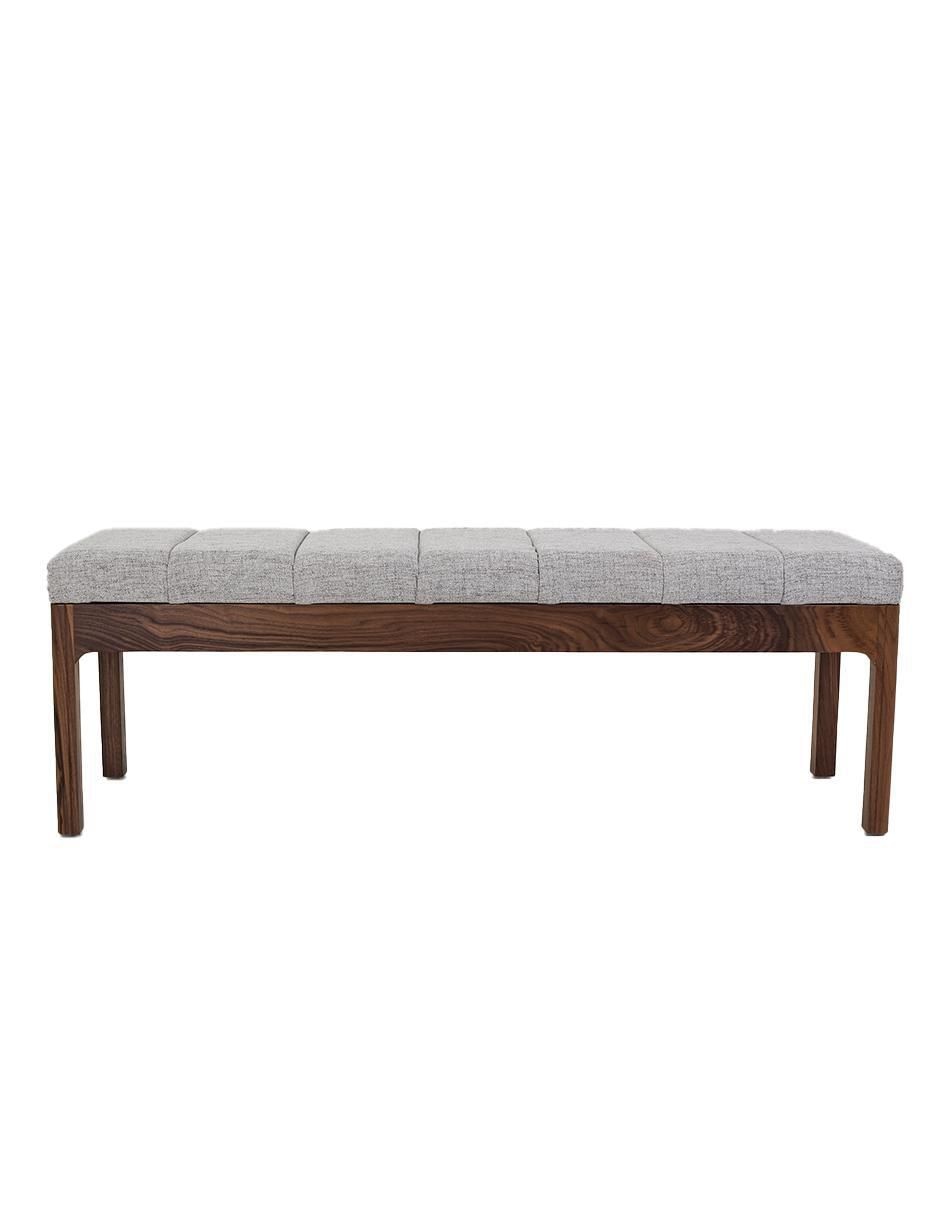 Banca Mescato de madera nogal 4