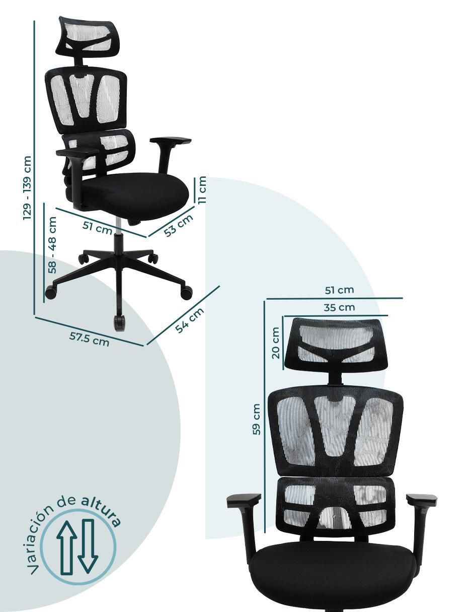 Silla escritorio Vilna 6