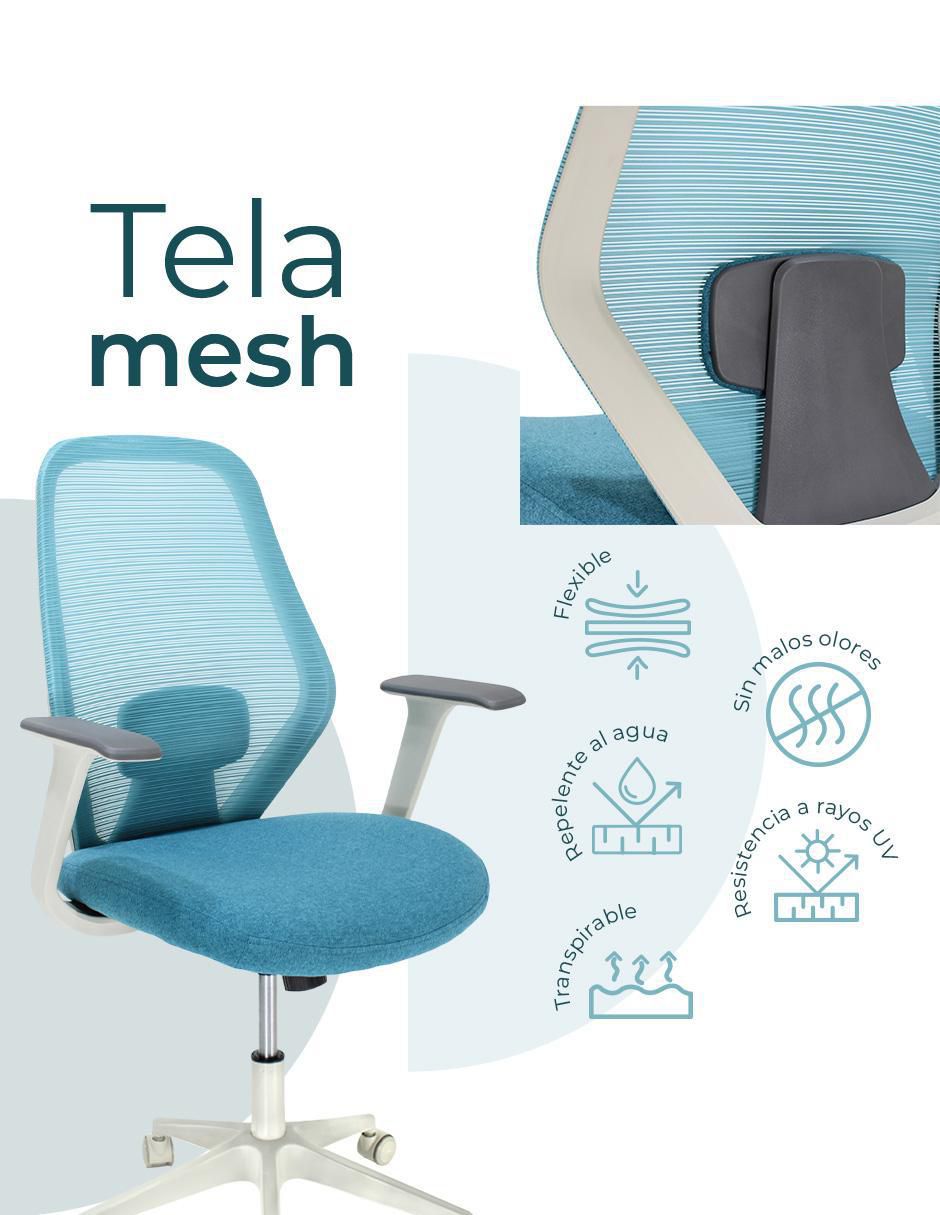 Silla escritorio Bastia 8349W 4