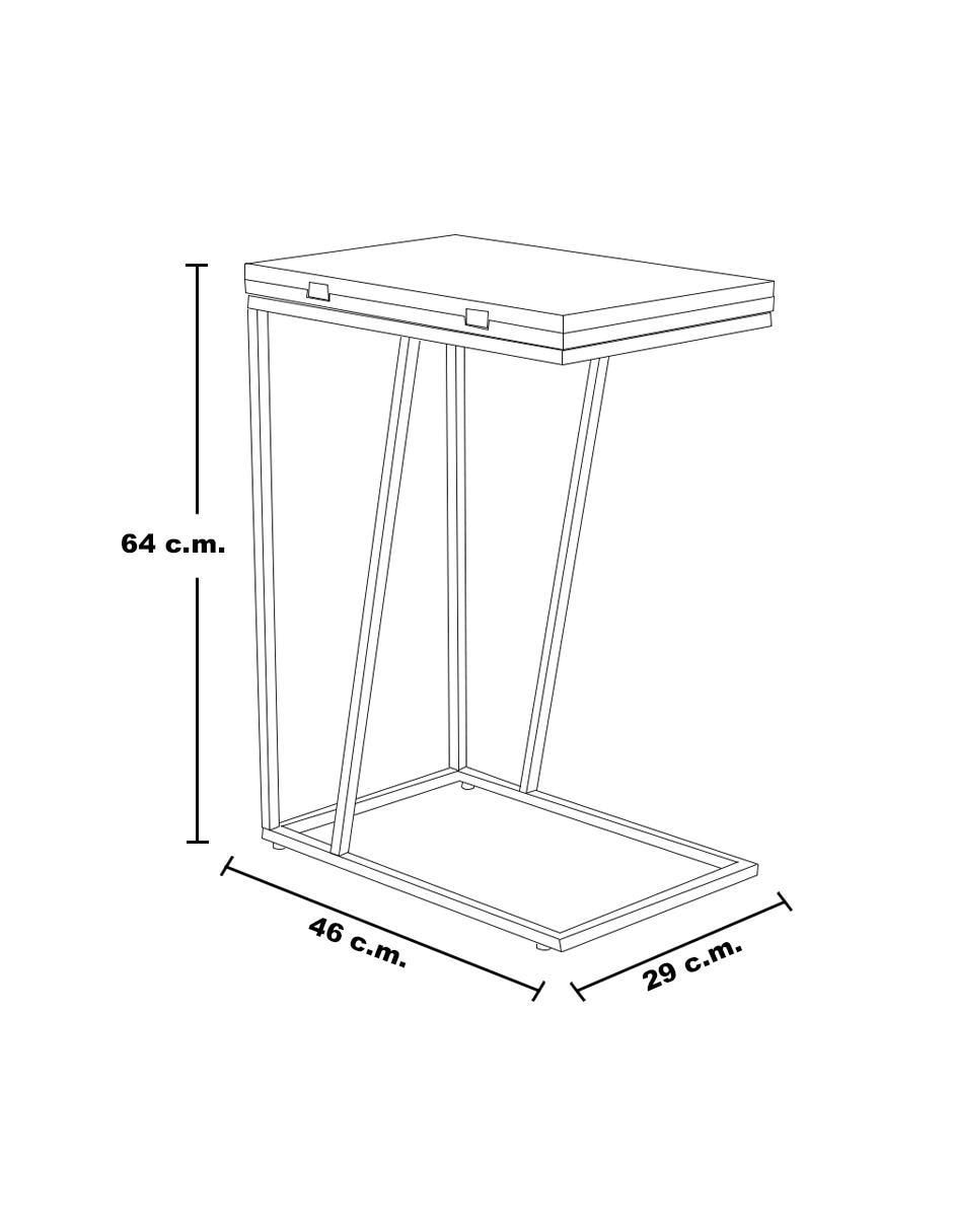Mesa auxiliar Carly 4