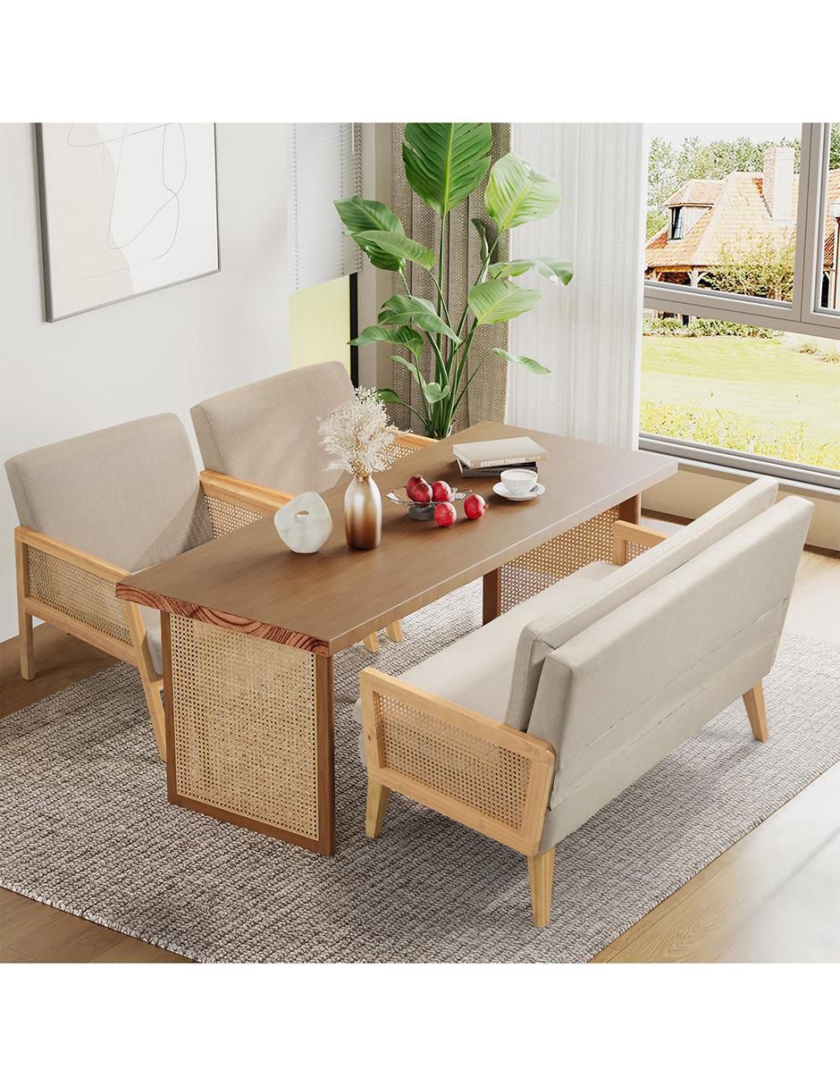 Love seat Dian-D Double de lino 7