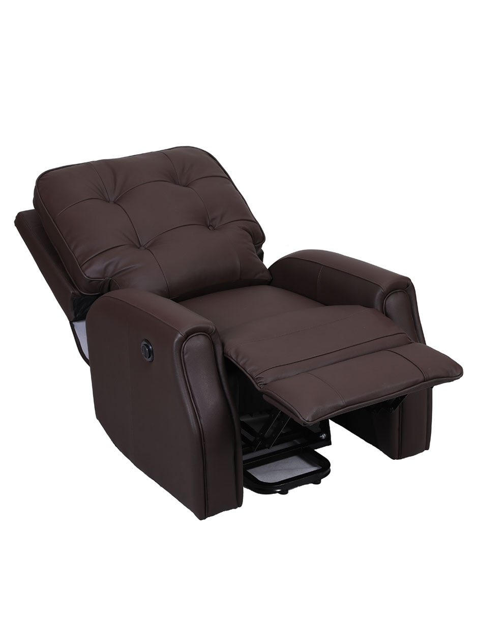 Reclinable Budapest Ce de piel y vinil 6