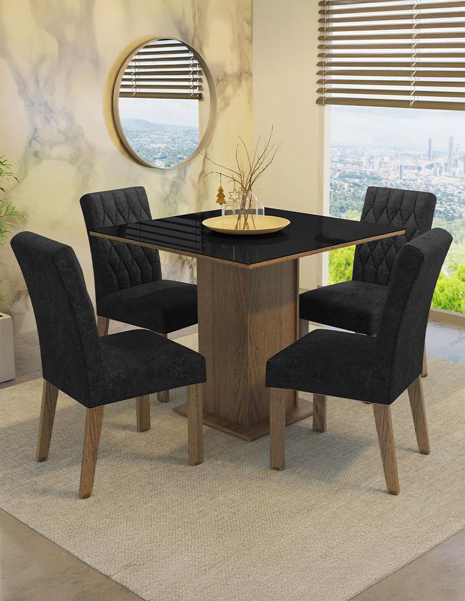 Comedor Anaju para 4 personas de MDP 2