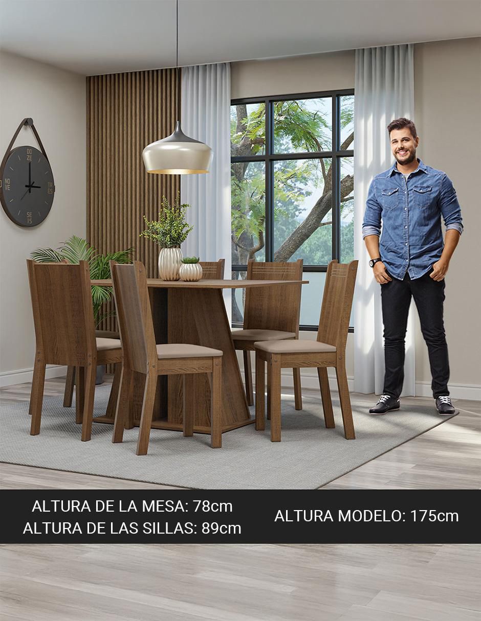 Comedor Sharon para 6 personas 11