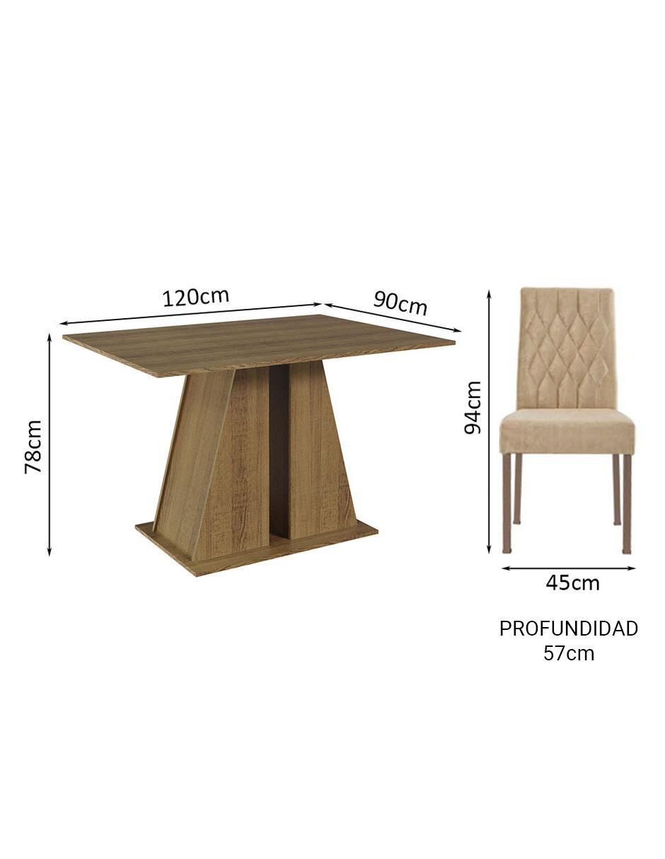 Comedor Fabiana para 6 personas 12