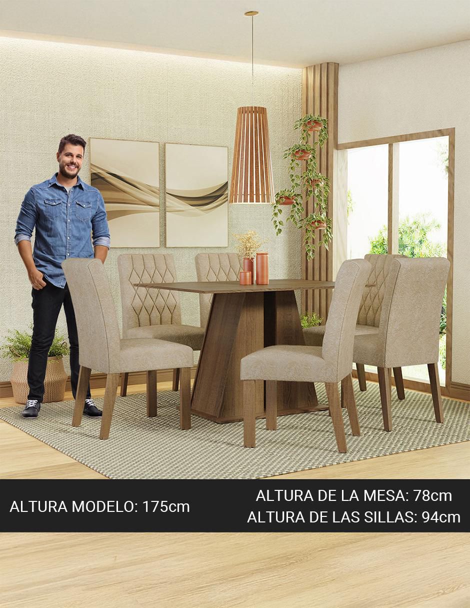 Comedor Fabiana para 6 personas 13