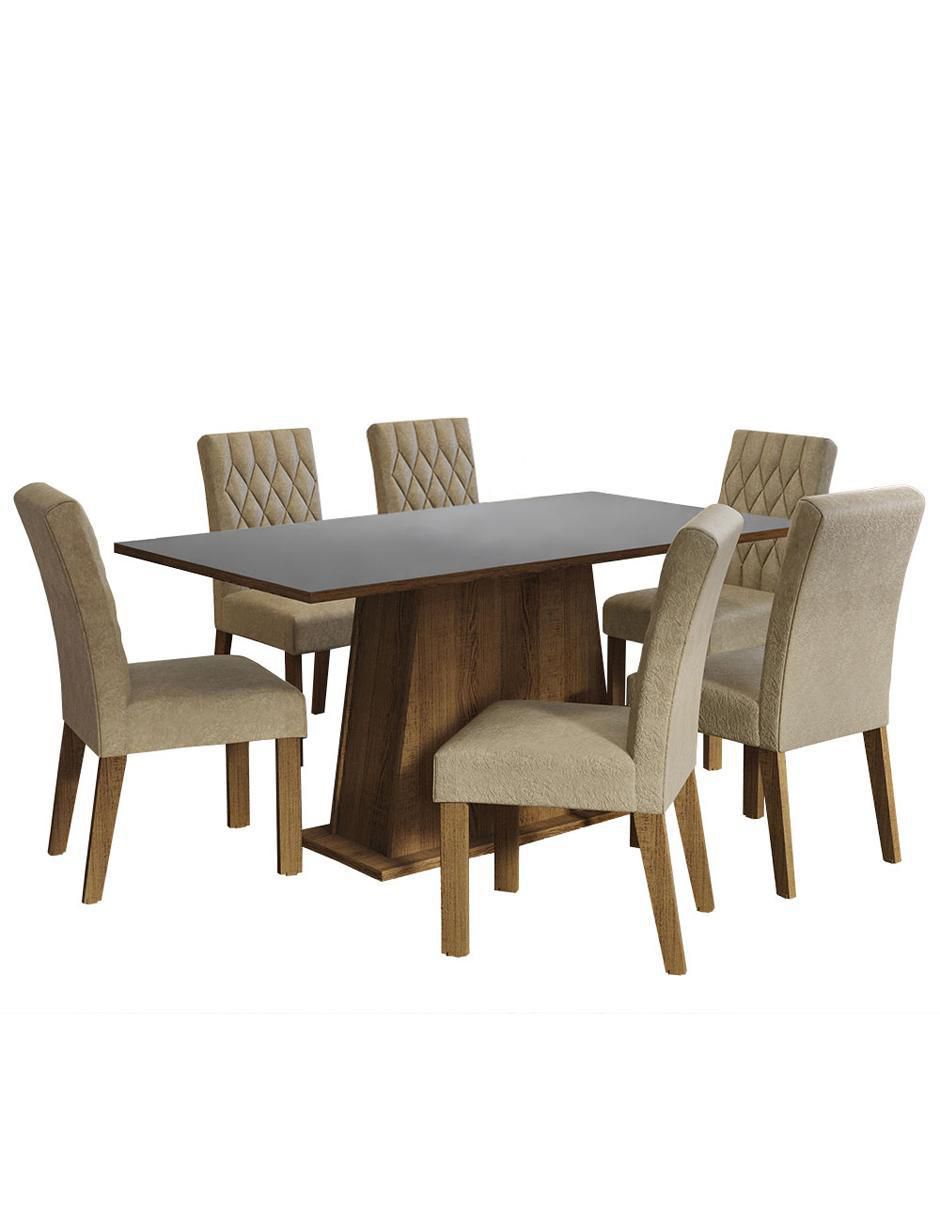 Comedor Britney para 6 personas