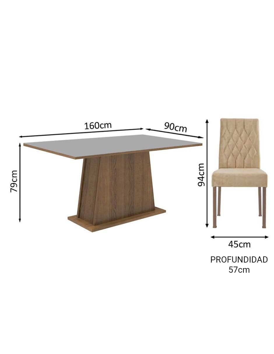 Comedor Britney para 6 personas 10