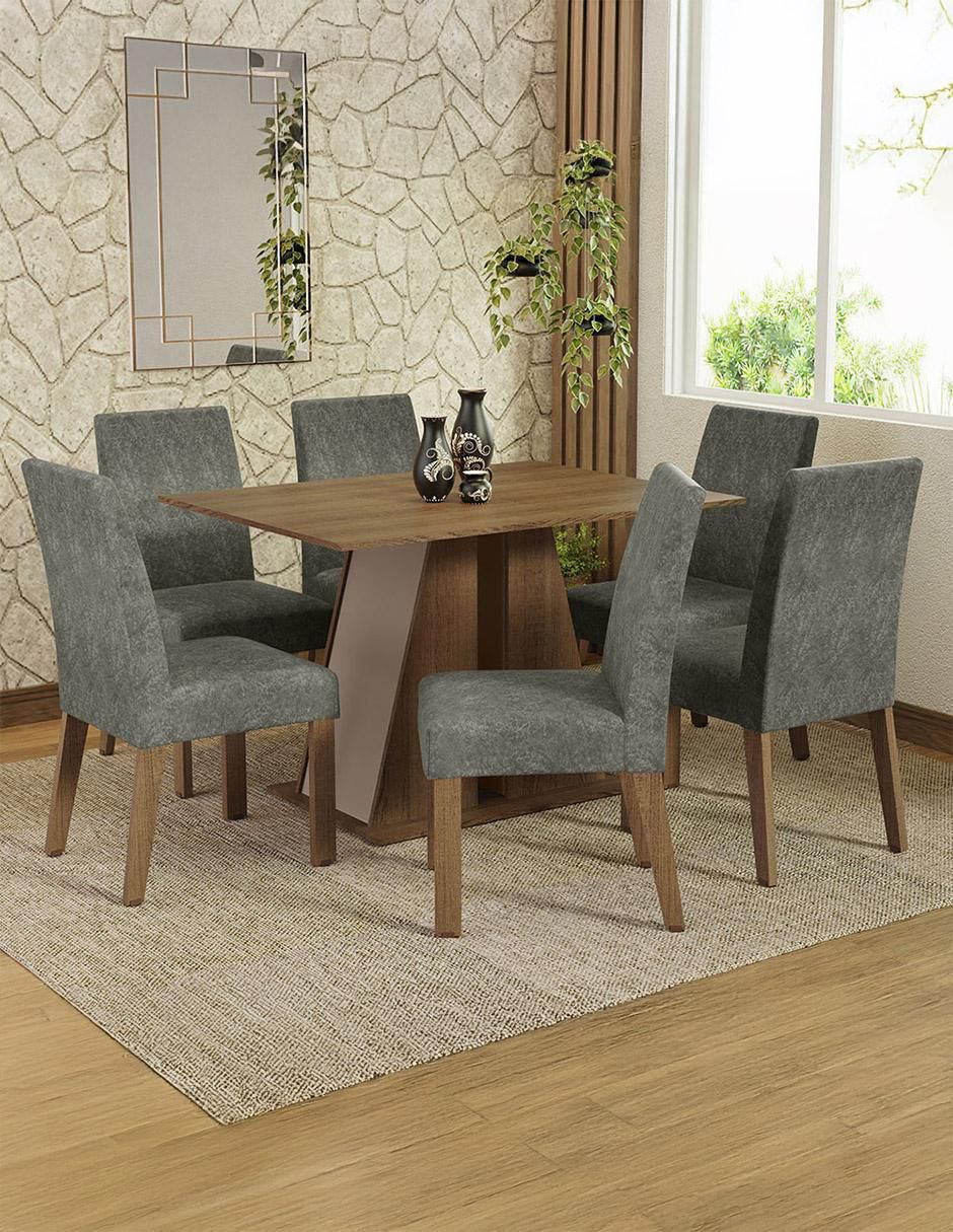 Comedor Cheryl para 6 personas 2