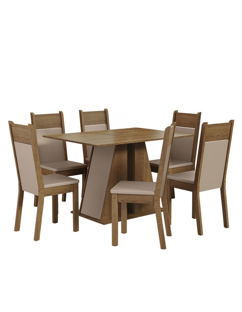 Comedor Beverly para 6 personas