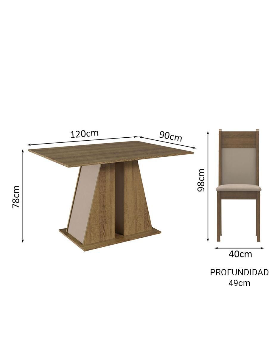 Comedor Beverly para 6 personas 10
