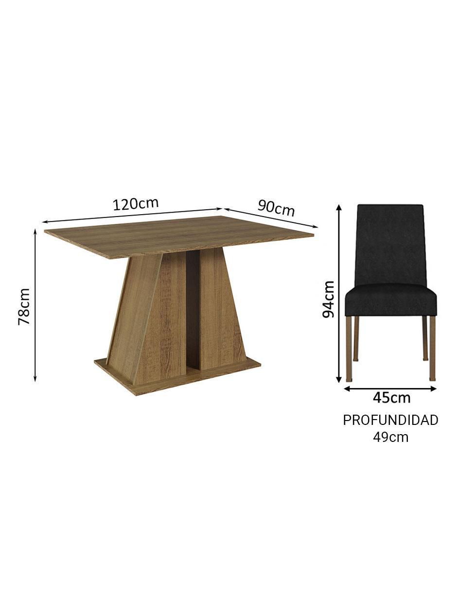 Comedor Agnes para 4 personas 11