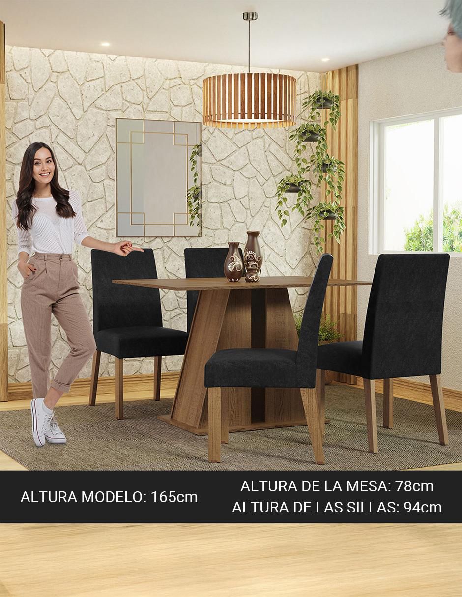 Comedor Agnes para 4 personas 12